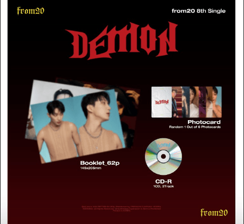 FROM20 - DEMON (8TH Single) - SIGNED COVER - J-Store Online