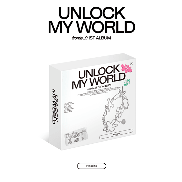 Fromis_9 - UNLOCK MY WORLD (1ST ALBUM) - KIT ALBUM - J-Store Online