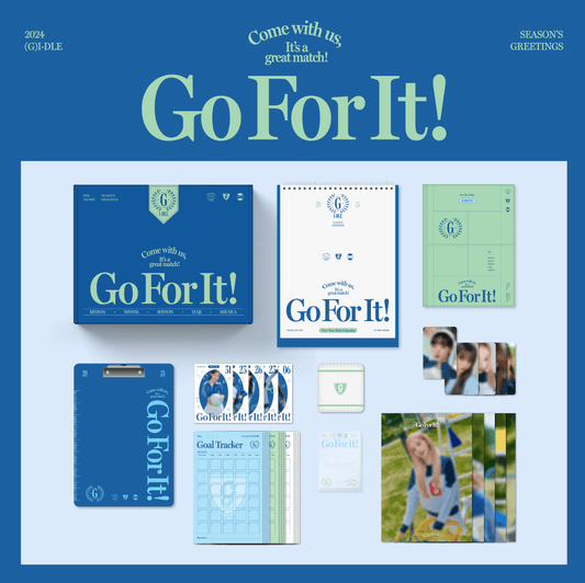 (G)I-DLE - 2024 SEASON'S GREETINGS "GO FOR IT!" - J-Store Online