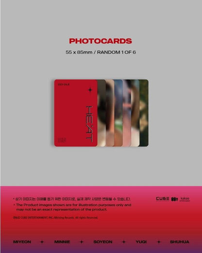 (G)I-DLE - HEAT DIGIPACK GROUP VERSION - J-Store Online