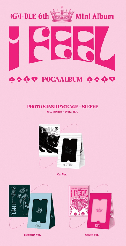 (G)I-DLE - I FEEL (6TH MINI ALBUM) - POCA ALBUM VER. - J-Store Online