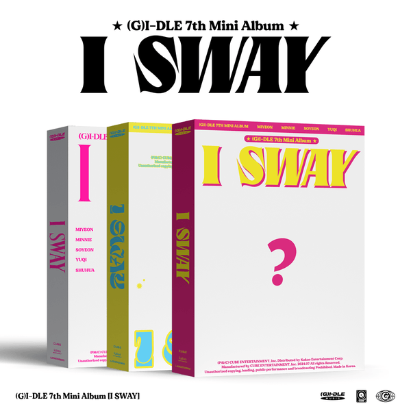 (G)I-DLE - I SWAY (7TH MINI ALBUM) + APPLE PHOTOCARD - Pre-Order - J-Store Online