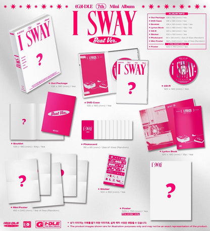 (G)I-DLE - I SWAY (7TH MINI ALBUM) + APPLE PHOTOCARD - Pre-Order - J-Store Online