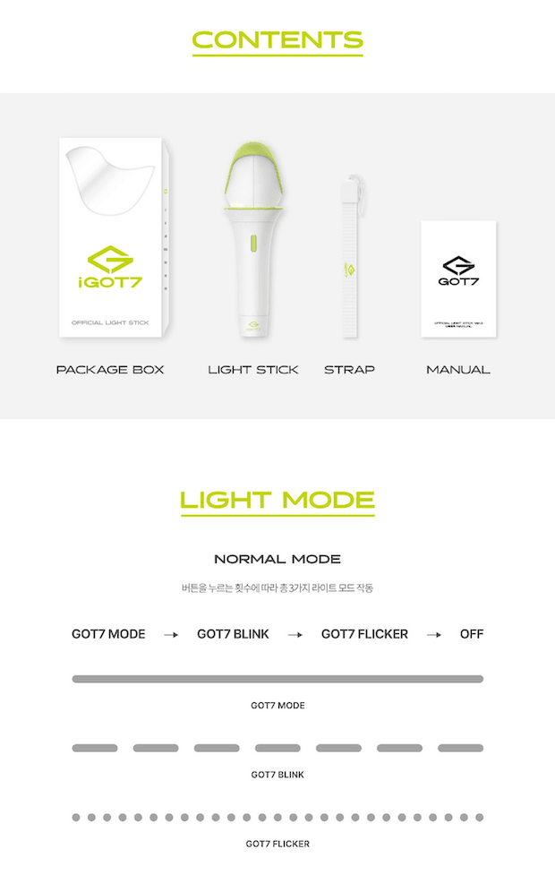 GOT7 - OFFICIAL LIGHT STICK VER.3 - J-Store Online