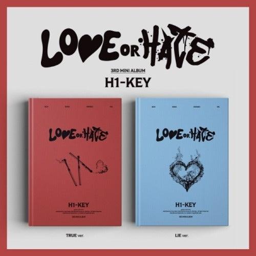 H1-KEY - LOVE OR HATE (3RD MINI ALBUM) - J-Store Online