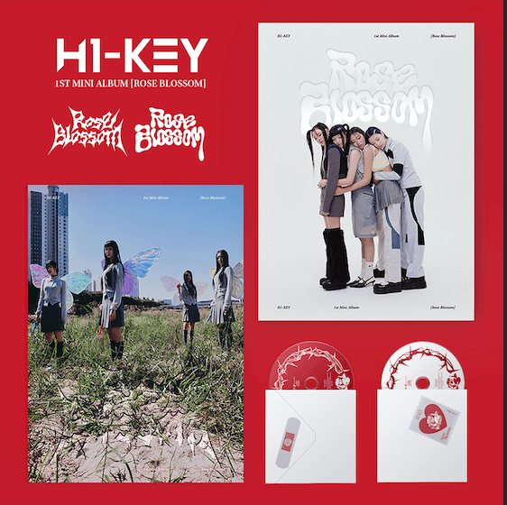 H1-KEY - ROSE BLOSSOM (1ST MINI ALBUM) - J-Store Online