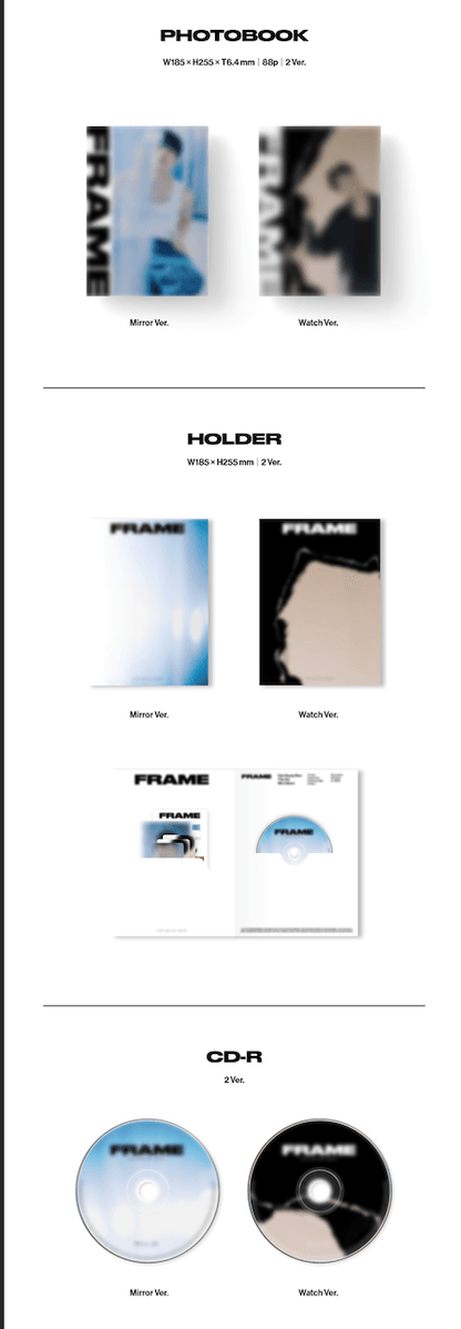 HAN SEUNG WOO - FRAME (3RD MINI ALBUM) - J-Store Online