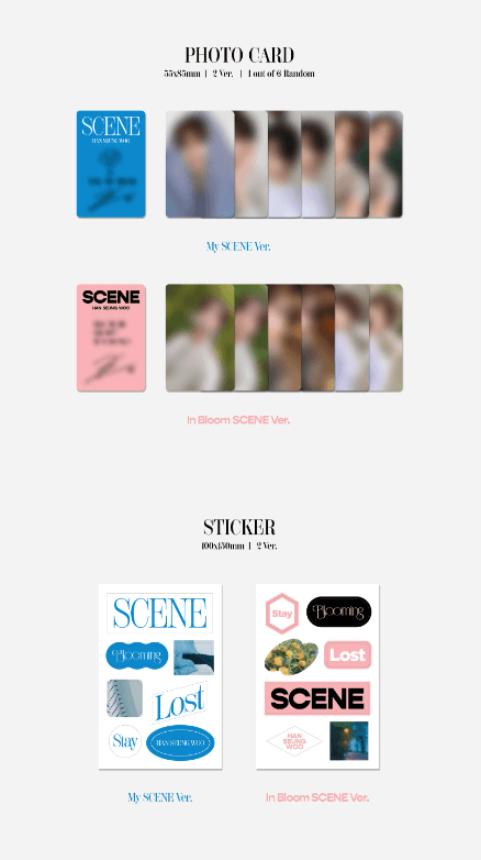 HAN SEUNG WOO (VICTON) - SCENE (1ST SINGLE ALBUM) - J-Store Online