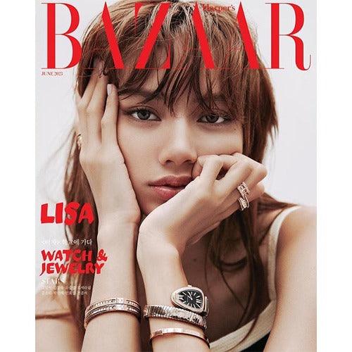 HARPER'S BAZAAR JUNE 2023 - LISA (BLACKPINK) - J-Store Online