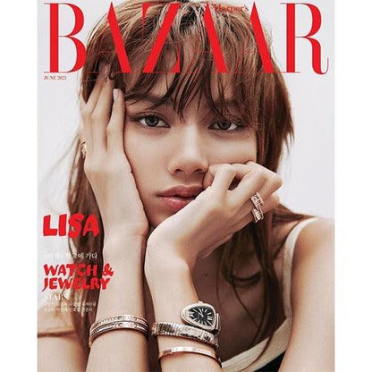 HARPER'S BAZAAR JUNE 2023 - LISA (BLACKPINK) - J-Store Online