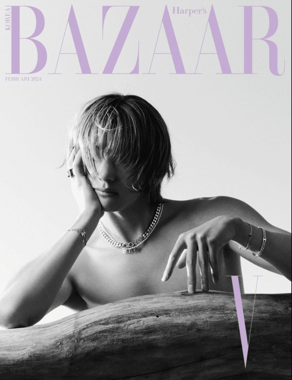 HARPER'S BAZAAR KOREA - BTS V (FEB. 2024) - J-Store Online