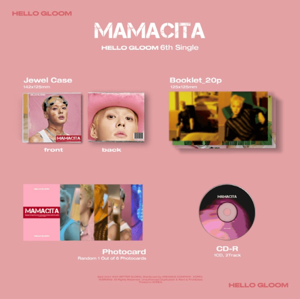 HELLO GLOOM - MAMACITA (SINGLE ALBUM) - J-Store Online