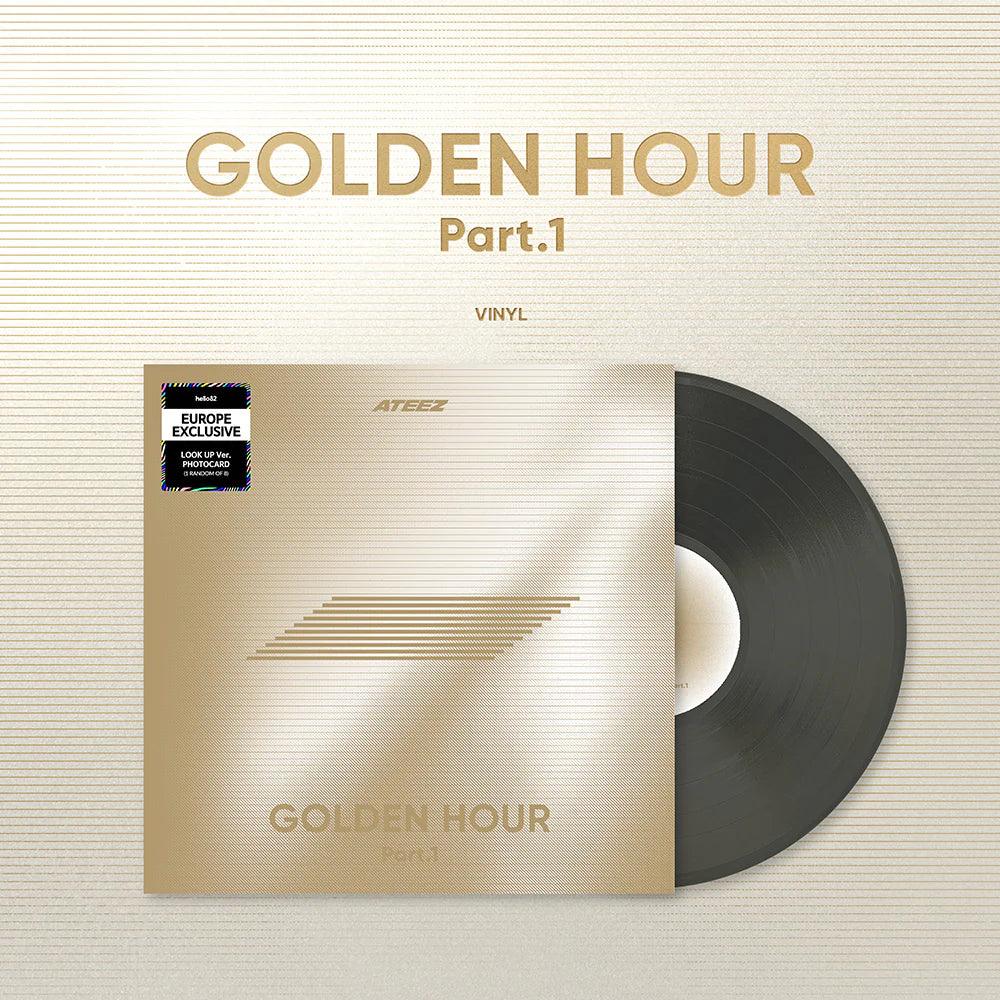 (hello82 EUROPE EXCLUSIVE) ATEEZ - GOLDEN HOUR : PART.1 VINYL - J-Store Online