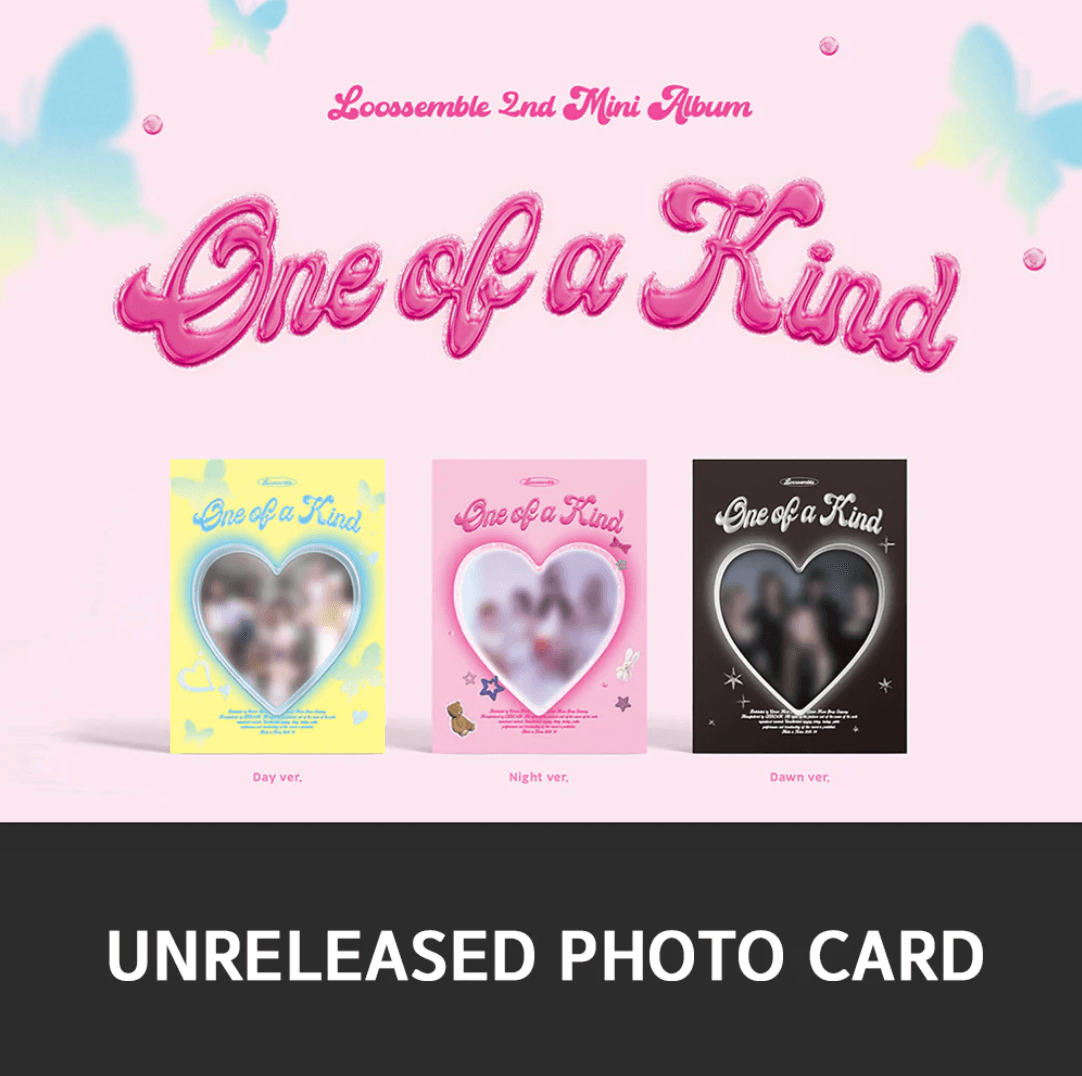 (hello82 EXCLUSIVE) LOOSSEMBLE - ONE OF A KIND (2ND MINI ALBUM) + 1 UNRELEASED PHOTOCARD - J-Store Online