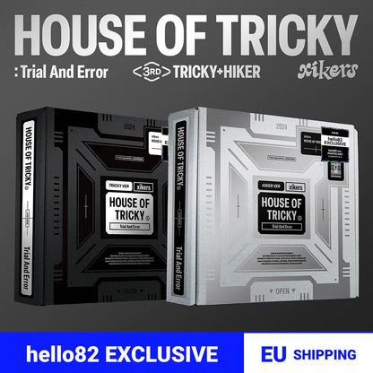 (hello82 EXCLUSIVE) XIKERS - HOUSE OF TRICKY: TRIAL AND ERROR (3RD MINI ALBUM) - J-Store Online