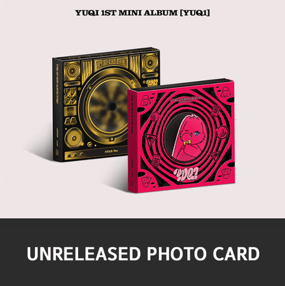 (hello82 EXCLUSIVE) YUQI ((G)I-DLE) - YUQ1 (1ST MINI ALBUM) + SELFIE PHOTOCARD - J-Store Online