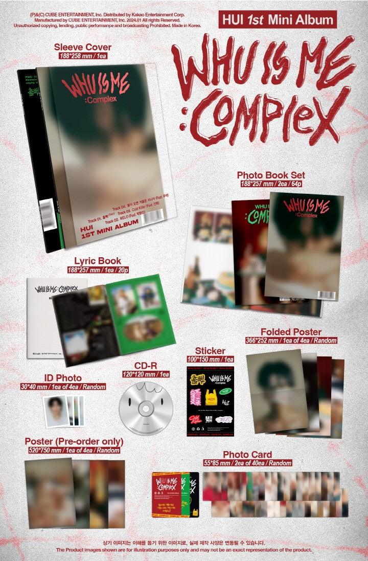 HUI - WHU IS ME: COMPLEX (1ST MINI ALBUM) - J-Store Online