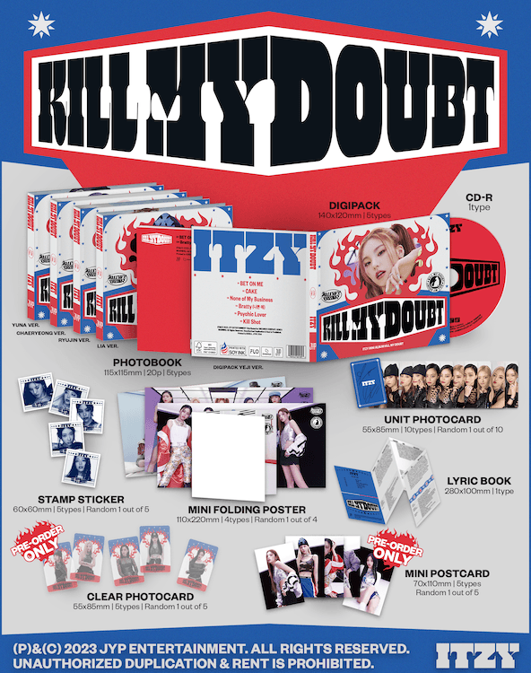 ITZY - KILL MY DOUBT - DIGIPACK - J-Store Online