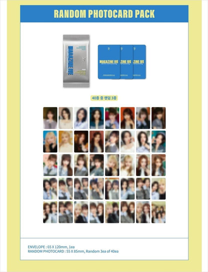 IVE - MAGAZINE IVE - RANDOM PHOTOCARD PACK - J-Store Online