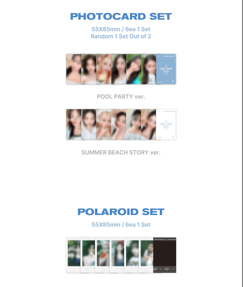 IVE - THE 1ST PHOTOBOOK (A DREAMY DAY) - J-Store Online