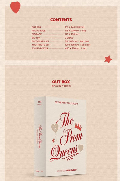 IVE - THE FIRST FAN CONCERT [THE PROM QUEENS] - BLU RAY - J-Store Online