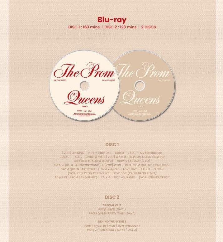 IVE - THE FIRST FAN CONCERT [THE PROM QUEENS] - BLU RAY - J-Store Online