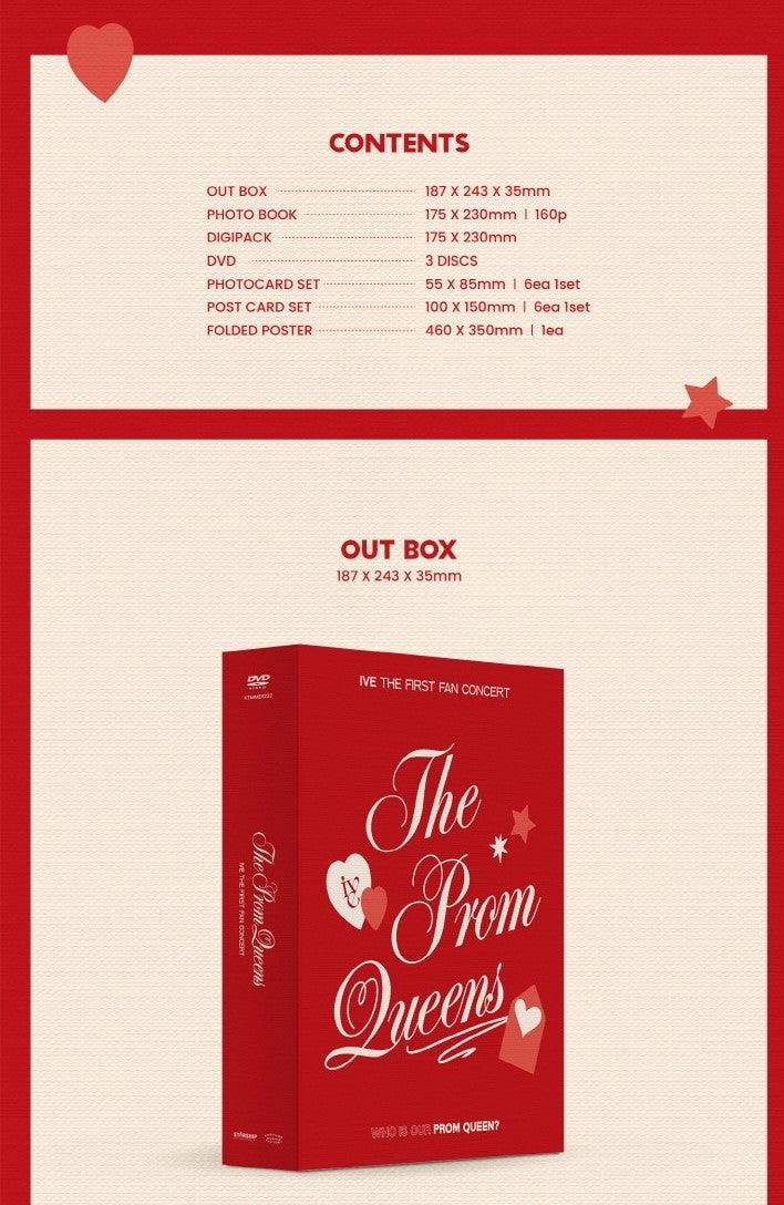 IVE - THE FIRST FAN CONCERT [THE PROM QUEENS] - DVD - J-Store Online