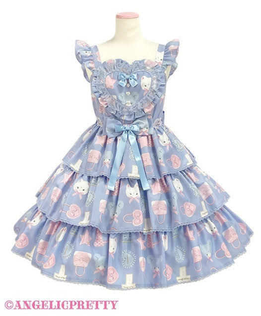 angelic pretty toy land JSK 青 Toy Drops JSK by Angelic Pretty