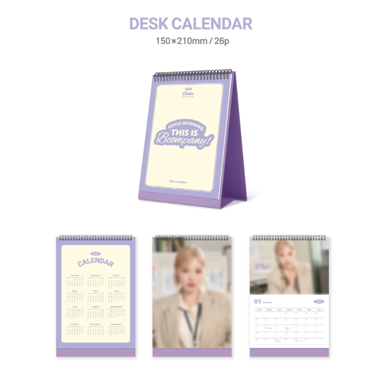 j-store-online-billlie-seasons-greetings-2025-desk-calendar