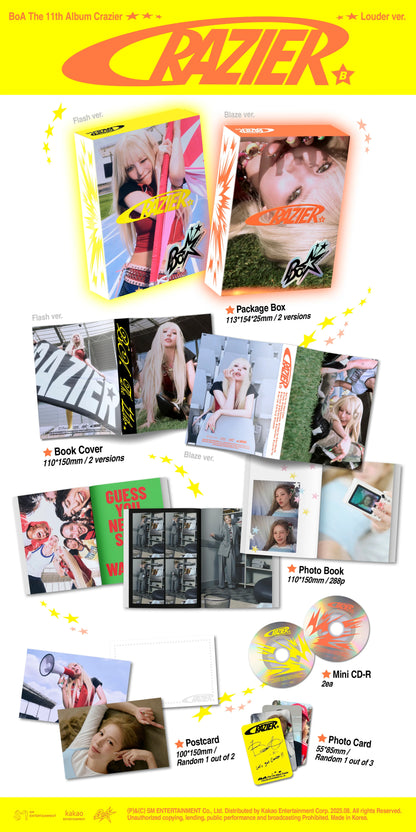 j-store-online-boa-crazier-11th-mini-album-louder-version-packshot