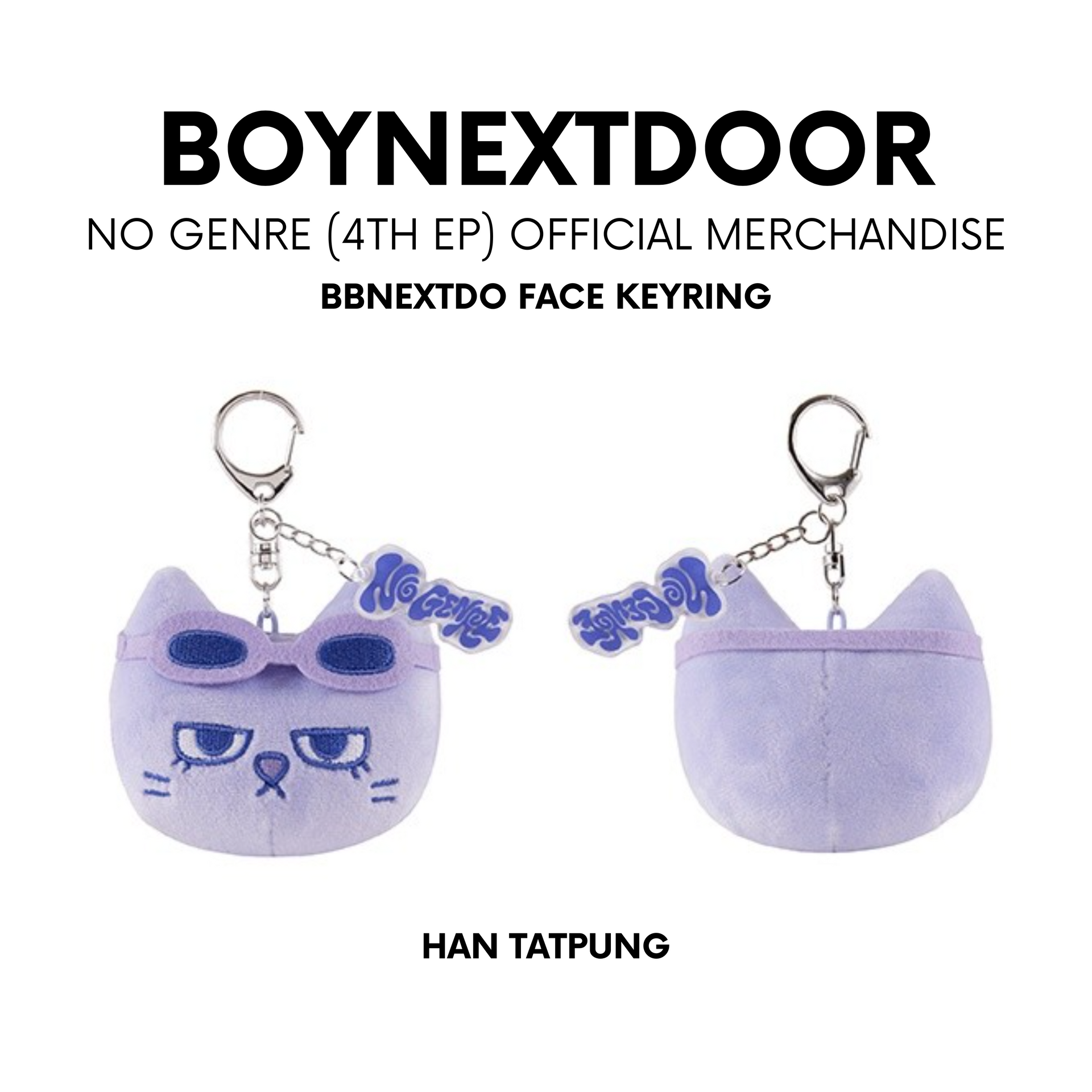 BOYNEXTDOOR (NO GENRE) - BBNEXDO FACE KEYRING – J-Store Online