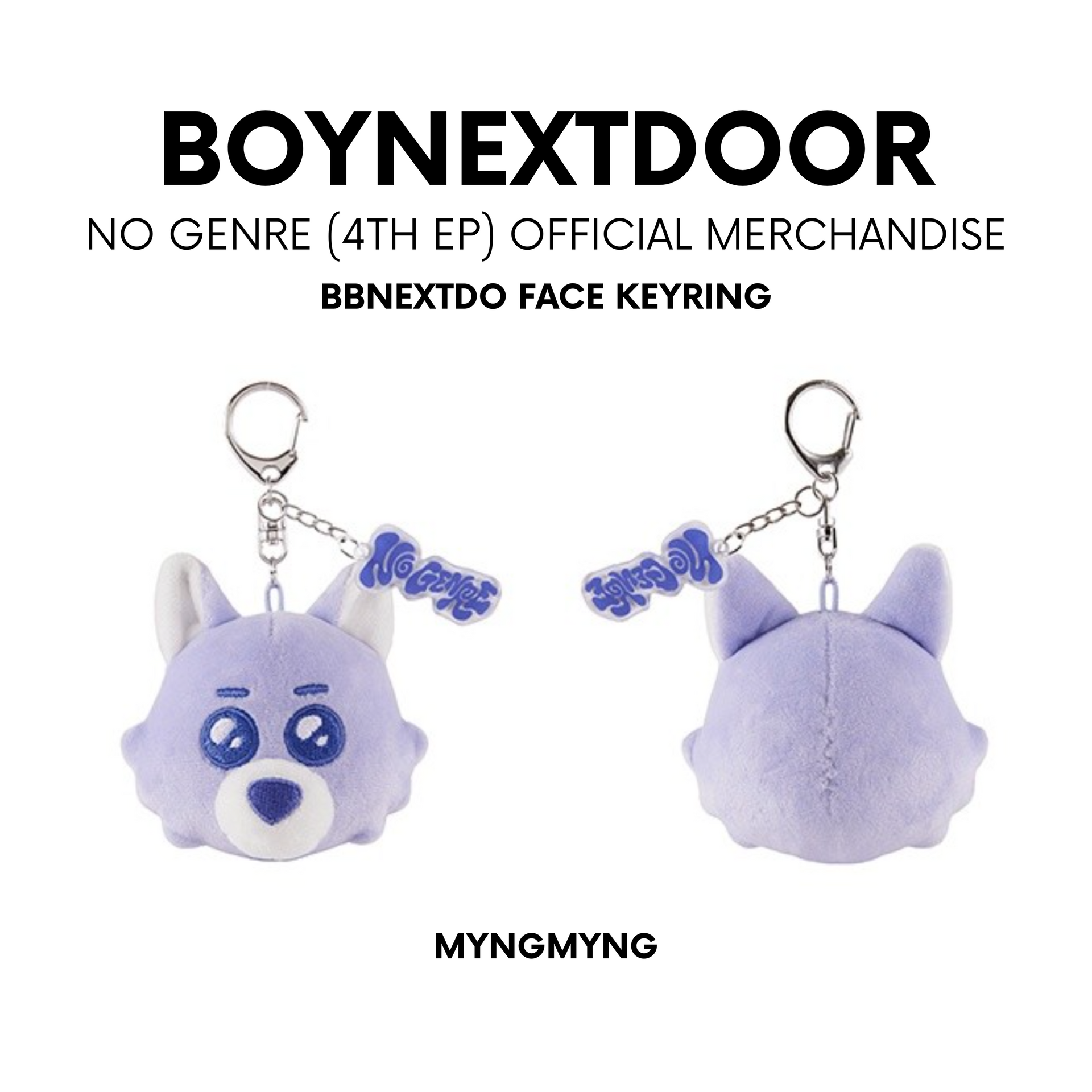 BOYNEXTDOOR (NO GENRE) - BBNEXDO FACE KEYRING – J-Store Online