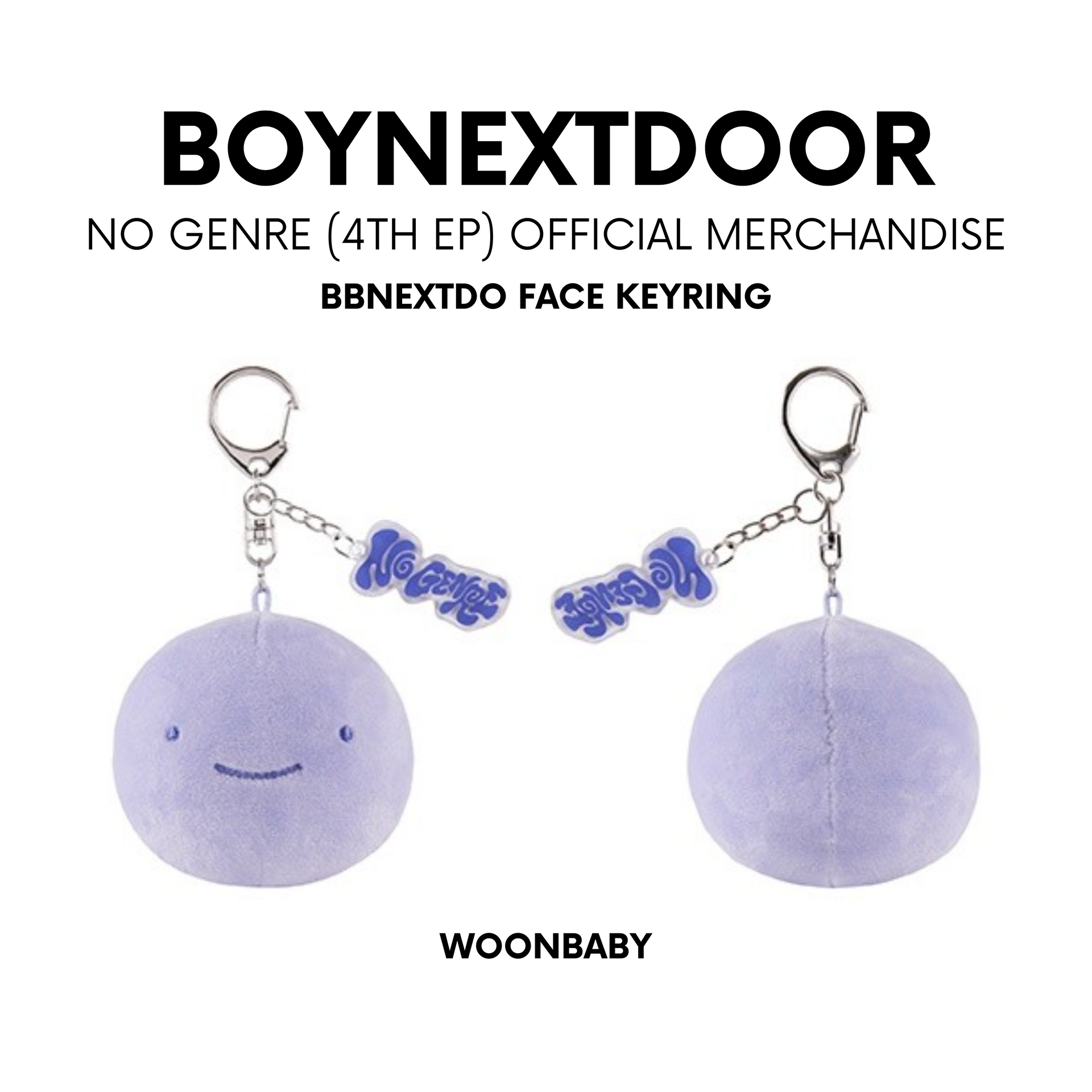 BOYNEXTDOOR (NO GENRE) - BBNEXDO FACE KEYRING – J-Store Online