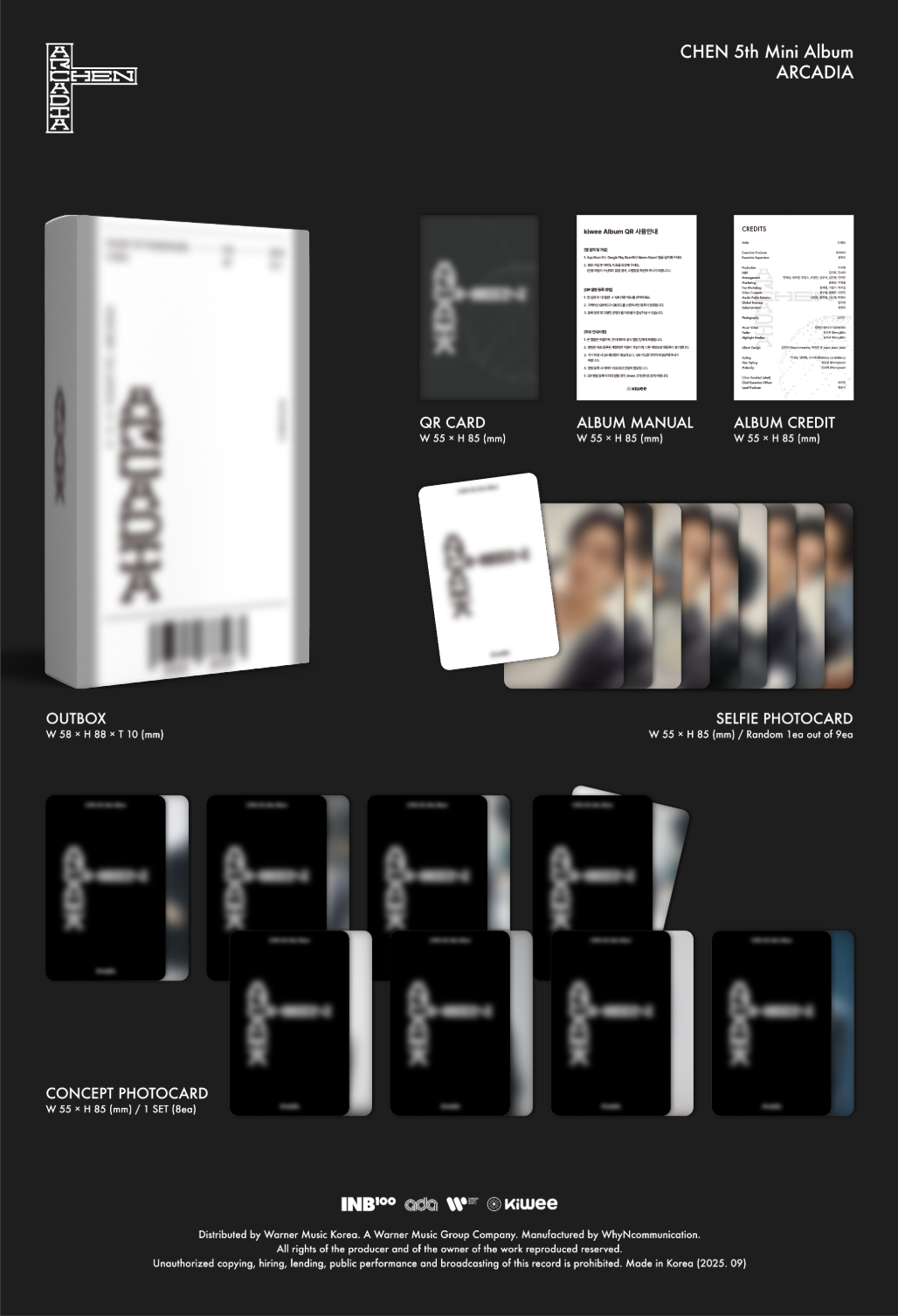 j-store-online-chen-arcadia-5th-mini-album-kiwee-version-packshot