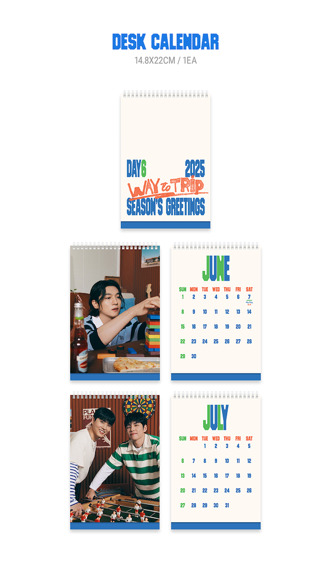 j-store-online-day6-seasons-greetings-2025-way-to-trip-desk-calendar