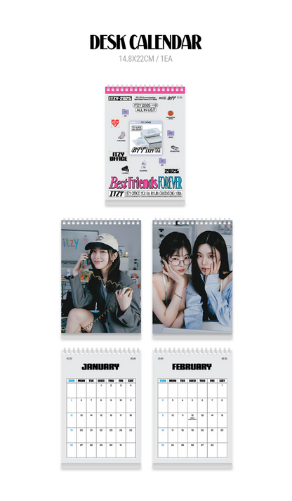 j-store-online-itzy-best-friends-forever-seasons-greetings-2025-desk-calendar