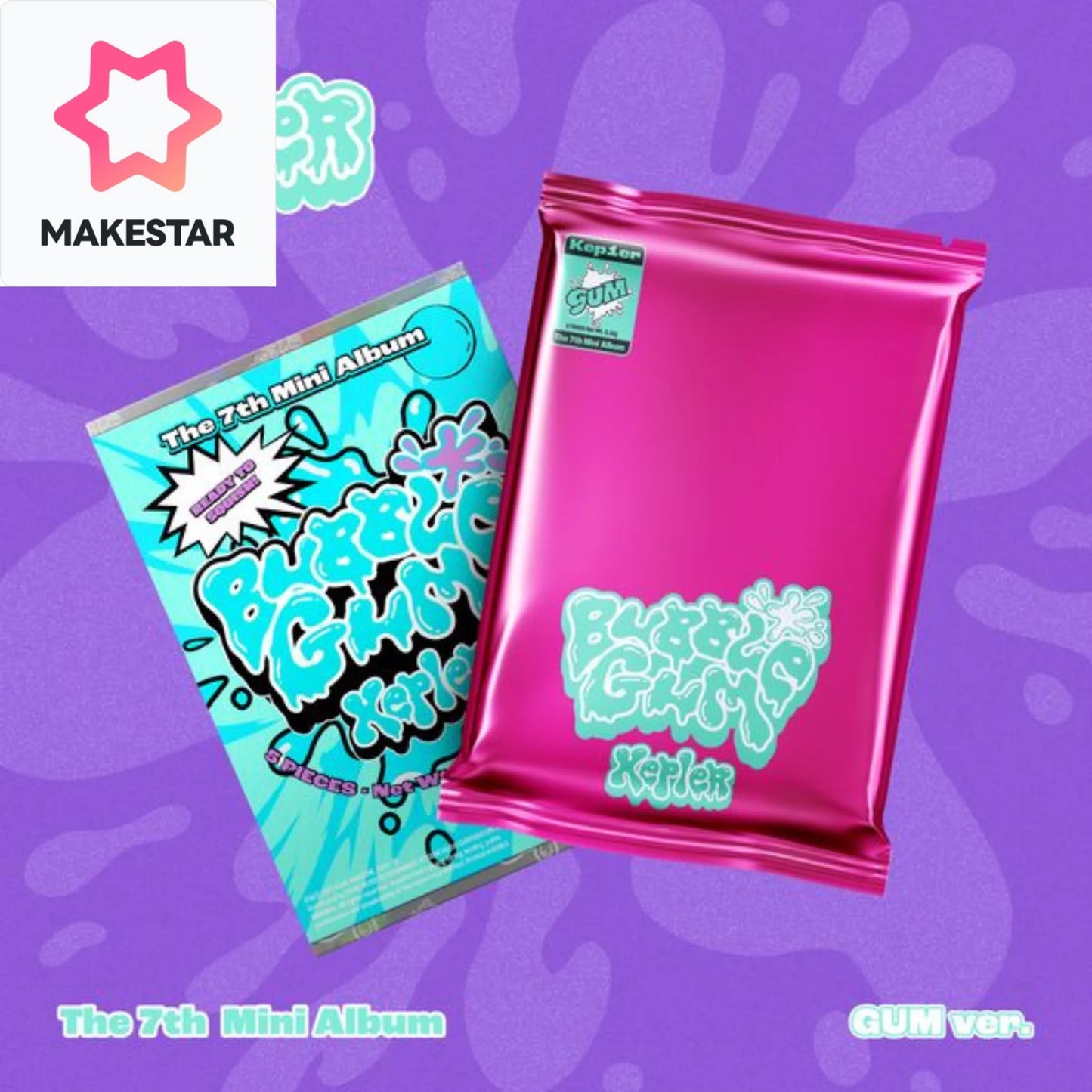 (MAKESTAR) KEP1ER - BUBBLE GUM (THE 7TH MINI ALBUM)