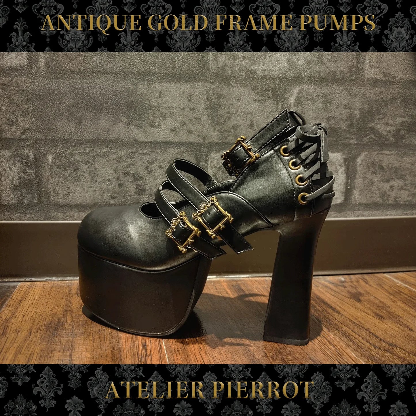 j-store-online_AtePie_Antique_Gold_frame_shoes