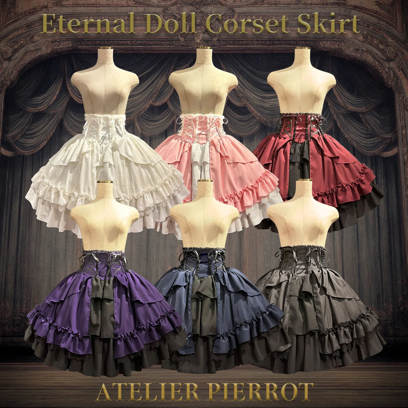 j-store-online_AtePie_Eternal-Doll-Corset-Skirt