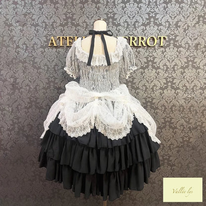 j-store-online_AtePie_Mellow_melody_dress_white_black_3