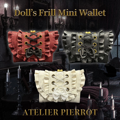 ATELIER PIERROT - DOLL'S FRILL - MINI WALLET