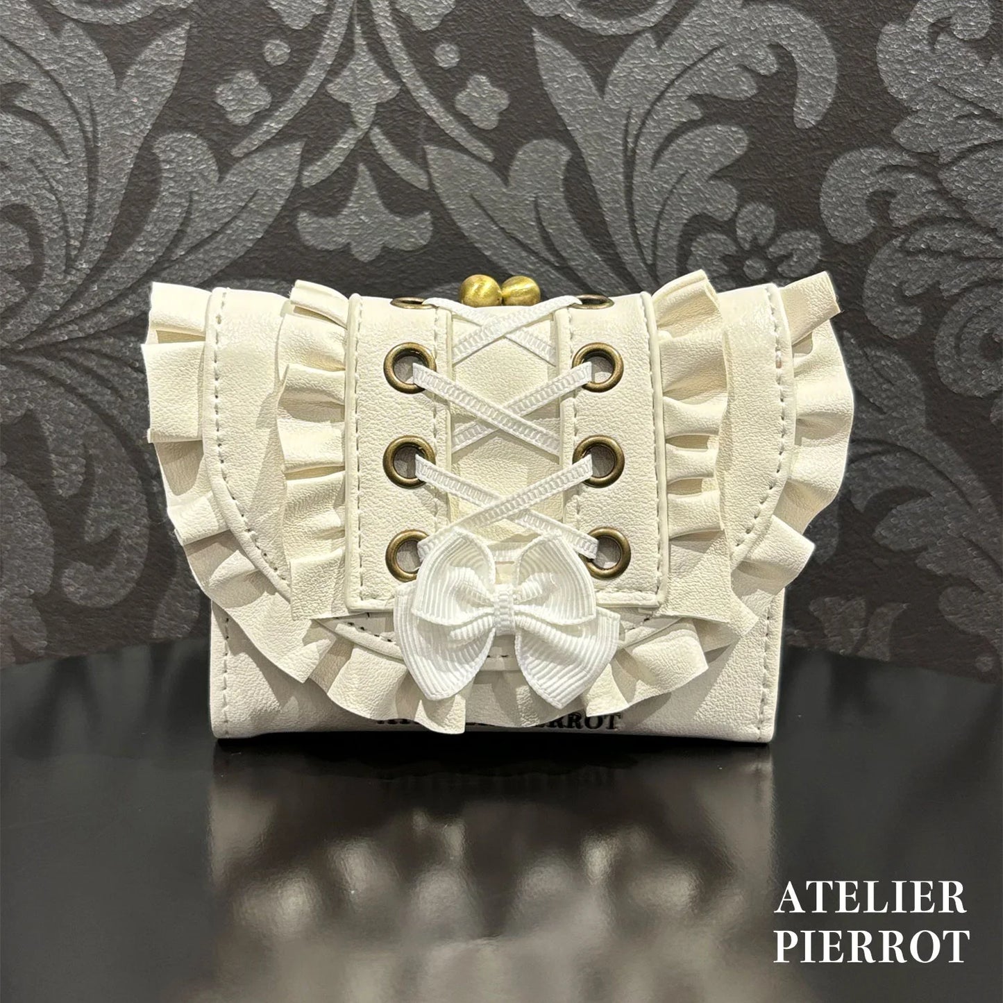 ATELIER PIERROT - DOLL'S FRILL - MINI WALLET