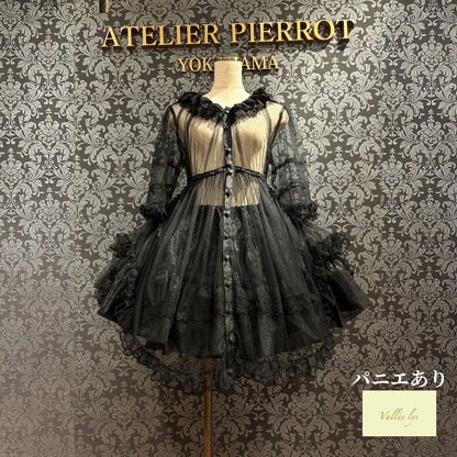 j-store-online_AtePie_Nocturne-Sheer-Tulle-Dress_black
