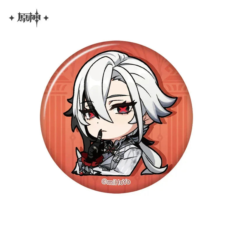 j-store-online_Genshin_Impact_Chibi_Expression_Sticker_Badge-_Fatui_Arleccino