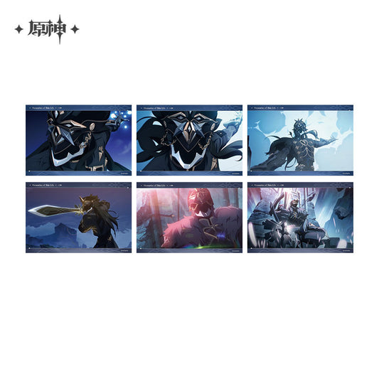 j-store-online_genshin_impact_Memories_of_Old_Times_Series_Collectible_Card_Set_Film_Bookmark_Set_Capitano