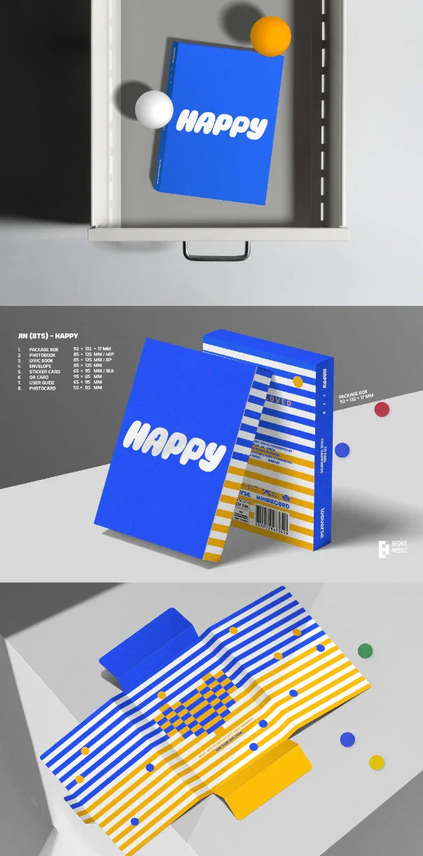 JIN (BTS) - HAPPY (WEVERSE ALBUM) (DIGITAL) – J-Store Online JIN (BTS) - HAPPY (WEVERSE ALBUM) (DIGITAL) – J-Store Online