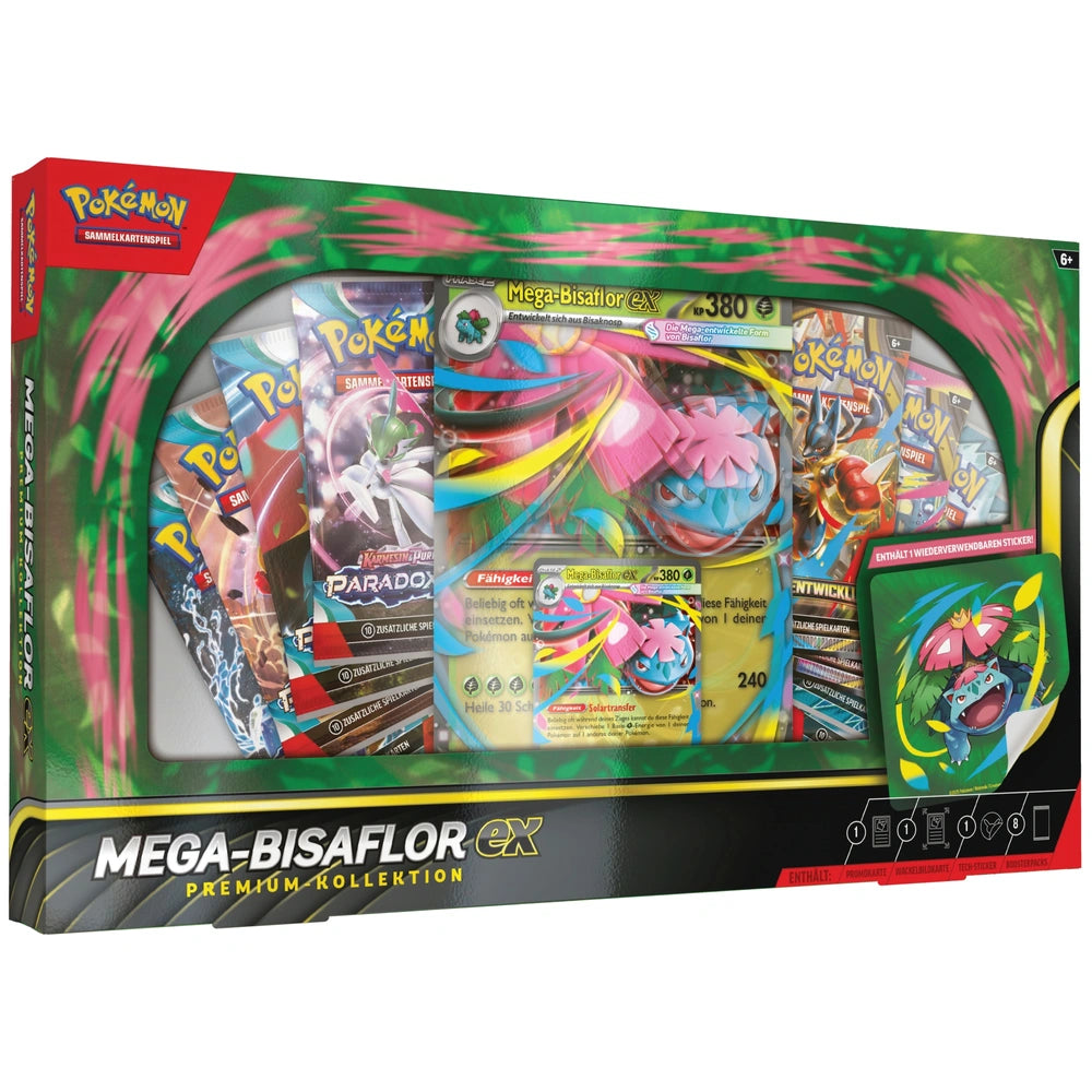 POKEMON - SAMMELKARTENSPIEL - MEGA-BISAFLOR-EX PREMIUM KOLLEKTION