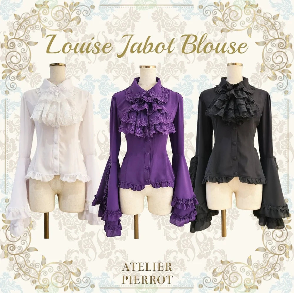 j-store_online_AtePie_louise_jabot_blouse_plus_size