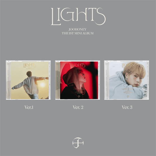 JOOHONEY (MONSTA X) - LIGHTS (1ST MINI ALBUM)- JEWEL VERSION - J-Store Online