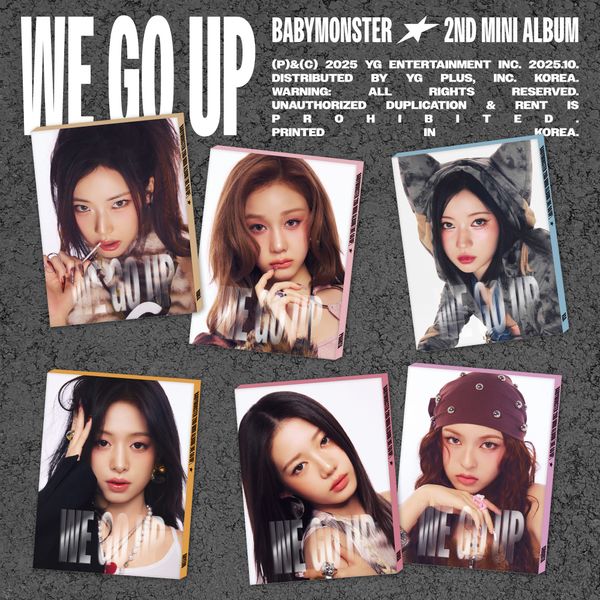 jstore_online_BABYMONSTER_2nd_MINI_ALBUM_WE_GO_UP_PATTERN_Ver_4934446a